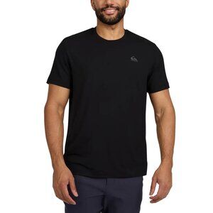 Quiksilver Short-Sleeve Tee Shirt (Black, XX-Large)